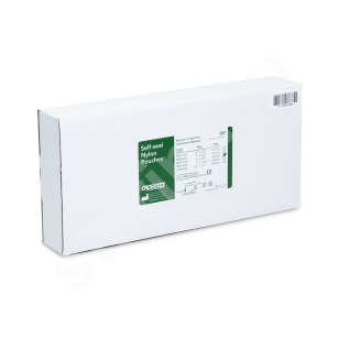 Nylonowe torebki do sterylizacji gorącym powietrzem 10 x 25 cm, 100 sztuk