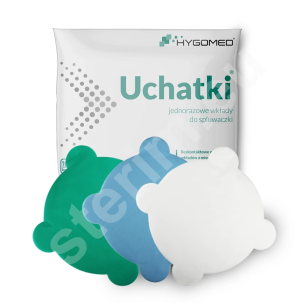 Wkłady do spluwaczki Uchatki 50 sztuk - różne kolory