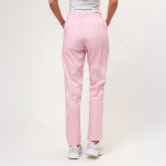 Spodnie medyczne damskie Sunrise Basic Classic Fresh - jasny róż - 2