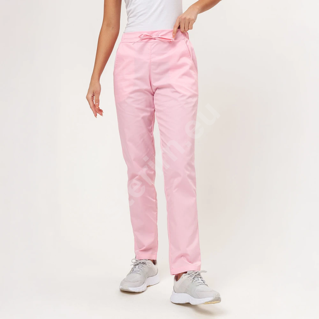 Spodnie medyczne damskie Sunrise Basic Classic Fresh - jasny róż