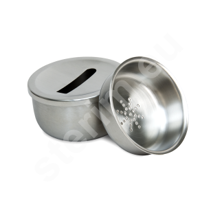 Pojemnik metalowy do dezynfekcji frezów i wierteł 200ml
