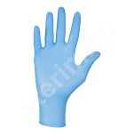 rękawiczki nitrylowe ochronne niebieskie Mercator