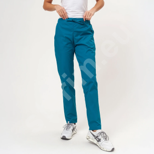 Spodnie medyczne damskie Sunrise Basic Classic Fresh - karaibski błekit