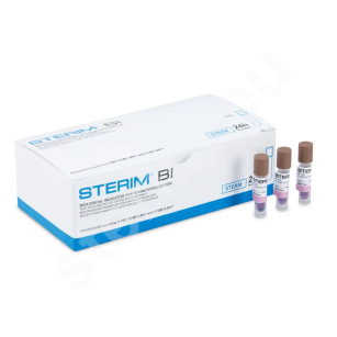 STERIM® Ampułkowe testy biologiczne do sterylizacji parą 24h