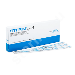 Testy chemiczne do kontroli sterylizacji parą typ 4 - 500 sztuk STERIM®