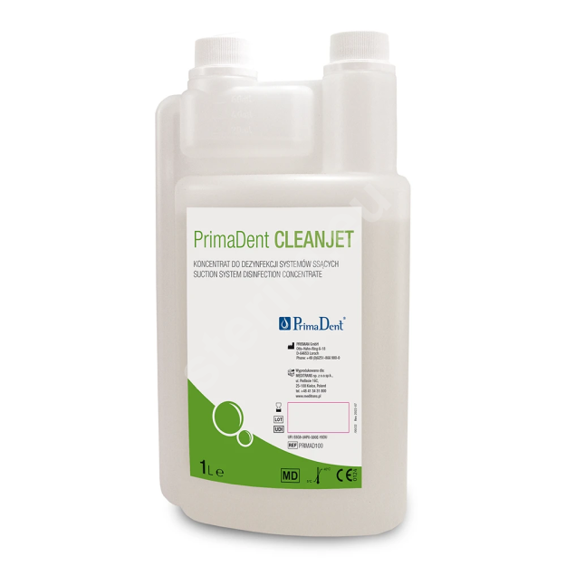 Koncentrat do dezynfekcji systemów ssących i spluwaczek PrimaDent CleanJet