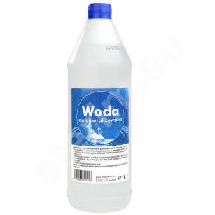 Woda demineralizowana 1l